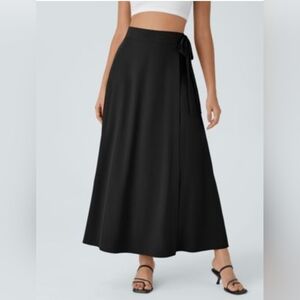 HALARA Black Maxi Skirt